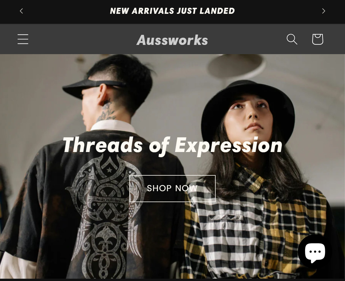 Aussworks - Fashion E-commerce Platform