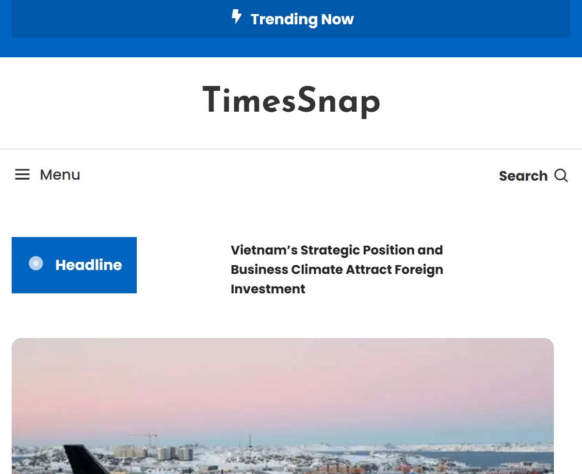 TimesSnap - News Website